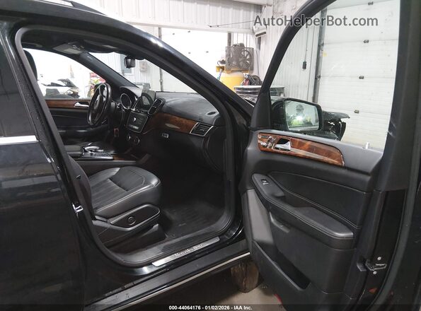 4JGDF6EE4KB229615 2019 MERCEDES-BENZ GLS 450 Черный Вид салона спереди