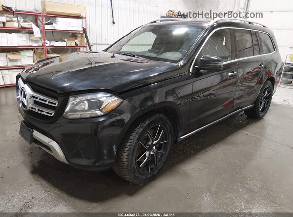 4JGDF6EE4KB229615 2019 MERCEDES-BENZ GLS 450 Черный Передняя левая четверть