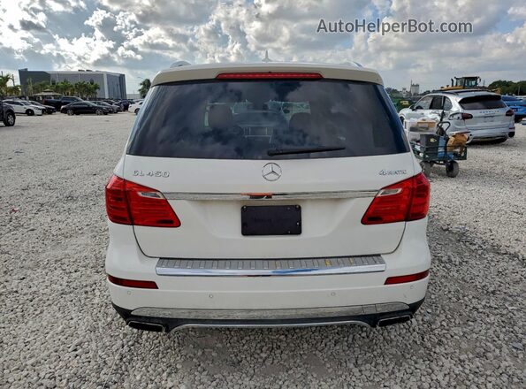 4JGDF6EE5GA712091 2016 MERCEDES-BENZ GL-CLASS Белый Вид сзади