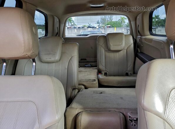 4JGDF6EE5GA712091 2016 MERCEDES-BENZ GL-CLASS Белый Вид задних сидений