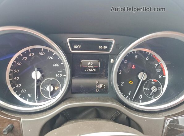 4JGDF6EE5GA712091 2016 MERCEDES-BENZ GL-CLASS Белый Вид щитка приборов