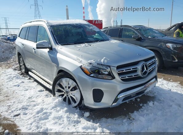 4JGDF6EE5HA921526 2017 MERCEDES-BENZ GLS 450 Silver Przód prawy