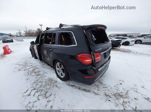 4JGDF6EE6HA902323 2017 MERCEDES-BENZ GLS 450 Black Հետևի ձախ