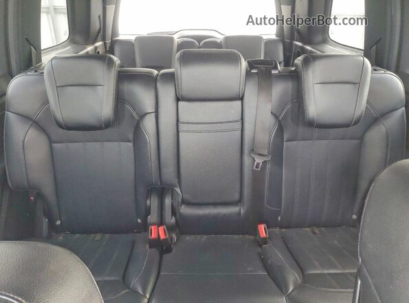 4JGDF6EE6HA981041 2017 MERCEDES-BENZ GLS Gray Widok tylnych siedzeń