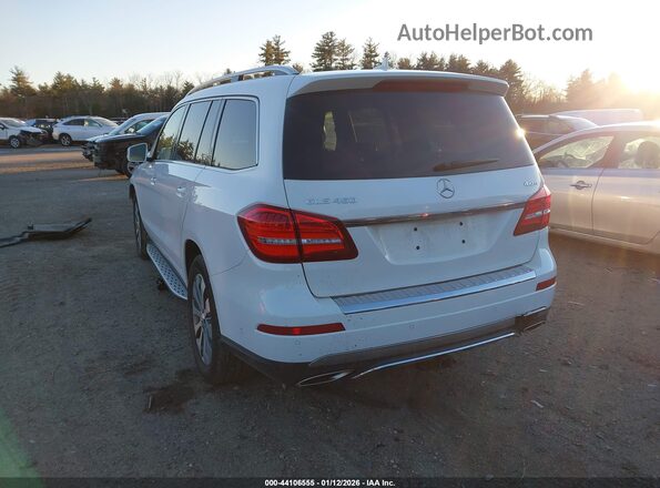 4JGDF6EE7JB122797 2018 MERCEDES-BENZ GLS 450 Белый Задняя левая четверть