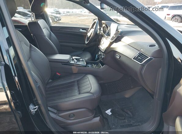 4JGDF6EE7KB212405 2019 MERCEDES-BENZ GLS 450 Black Widok wnętrza z przodu