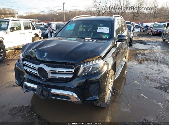 4JGDF6EE7KB212405 2019 MERCEDES-BENZ GLS 450 Black Widok z przodu
