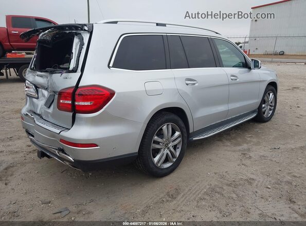 4JGDF6EE7KB238650 2019 MERCEDES-BENZ GLS 450 Silver უკანა მარჯვენა
