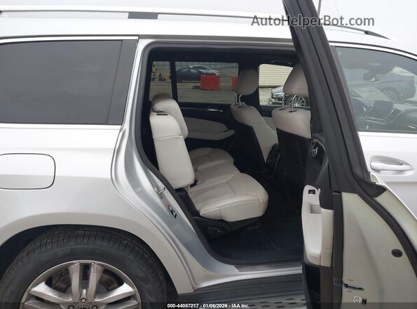 4JGDF6EE7KB238650 2019 MERCEDES-BENZ GLS 450 Silver VIN კოდის სტიკერის ხედი