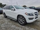 2016 Mercedes-benz Gl 450 4matic Белый vin: 4JGDF6EE8GA633756
