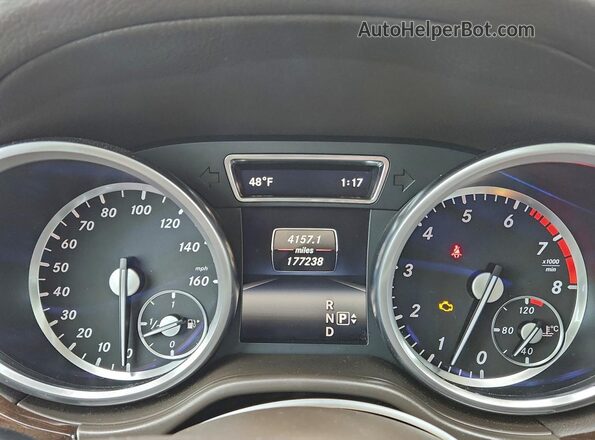 4JGDF6EE8GA633756 2016 MERCEDES-BENZ GL-CLASS Белый Вид щитка приборов