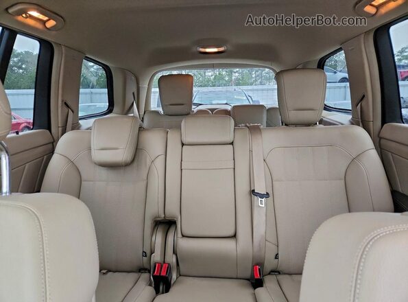 4JGDF6EE8GA633756 2016 MERCEDES-BENZ GL-CLASS Белый Вид задних сидений