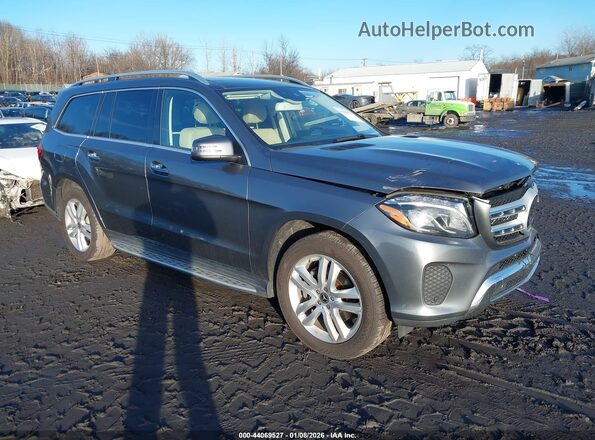 4JGDF6EE8JB049133 2018 MERCEDES-BENZ GLS 450 Серый Передняя правая четверть