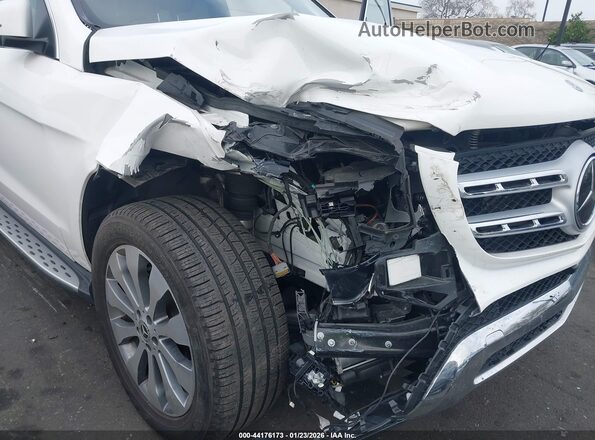 4JGDF6EE8KB223185 2019 MERCEDES-BENZ GLS 450 White Widok z przodu