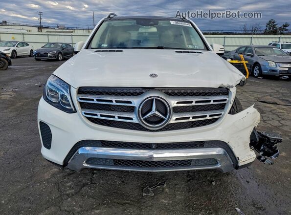 4JGDF6EE9JB017758 2018 MERCEDES-BENZ GLS White Widok z przodu