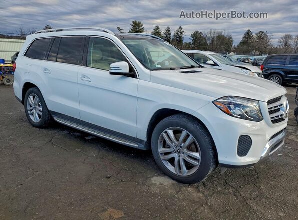 4JGDF6EE9JB017758 2018 MERCEDES-BENZ GLS White Przód prawy