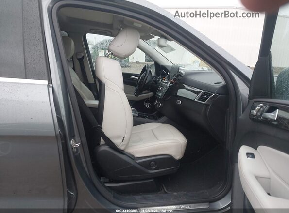 4JGDF6EE9KB183215 2019 MERCEDES-BENZ GLS 450 Серый Вид салона спереди