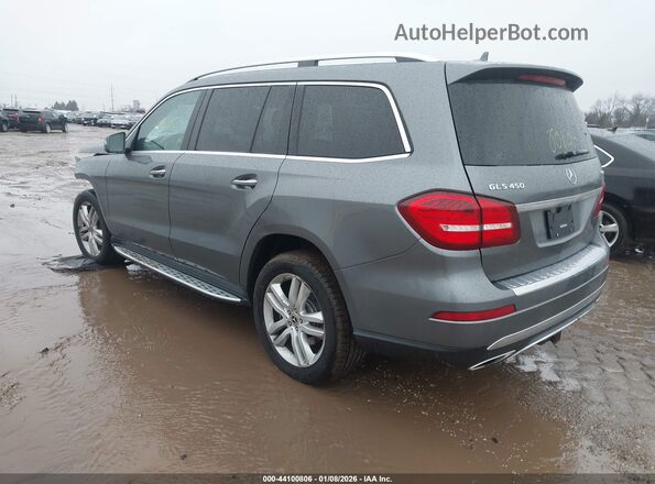 4JGDF6EE9KB183215 2019 MERCEDES-BENZ GLS 450 Серый Задняя левая четверть