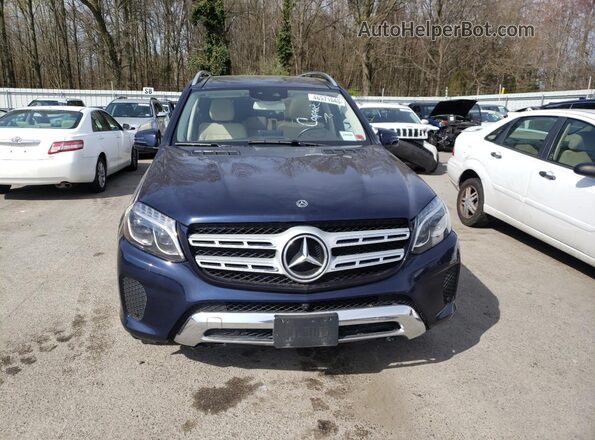 4JGDF6EE9KB237449 2019 MERCEDES-BENZ GLS Blue Вид спереду