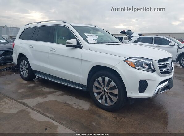 4JGDF6EEXHA972181 2017 MERCEDES-BENZ GLS 450 Белый Передняя правая четверть