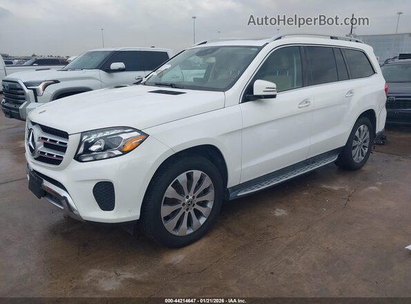 4JGDF6EEXHA972181 2017 MERCEDES-BENZ GLS 450 Белый Передняя левая четверть