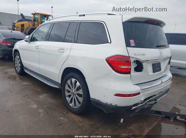 4JGDF6EEXHA972181 2017 MERCEDES-BENZ GLS 450 Белый Задняя левая четверть