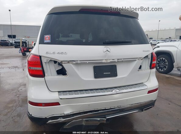 4JGDF6EEXHA972181 2017 MERCEDES-BENZ GLS 450 Белый Вид спереди