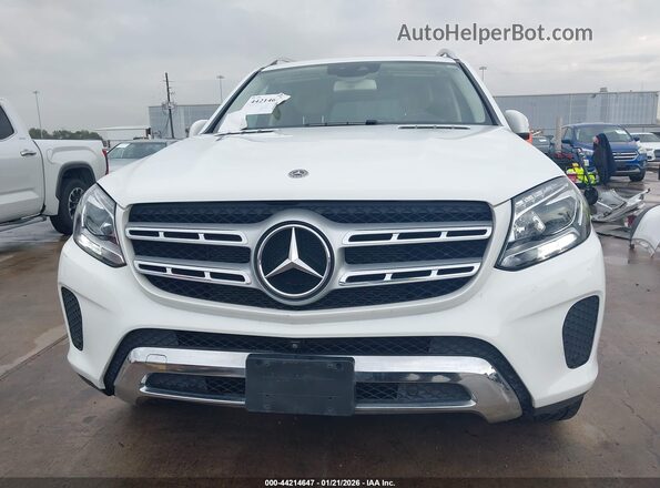 4JGDF6EEXHA972181 2017 MERCEDES-BENZ GLS 450 Белый Вид задней части салона