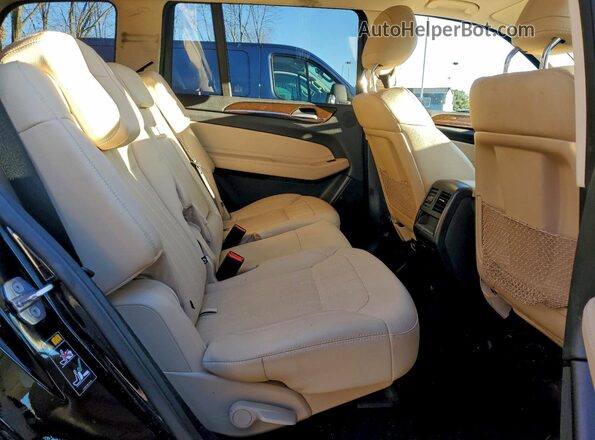 4JGDF6EEXKB228503 2019 MERCEDES-BENZ GLS Black Rear interior view