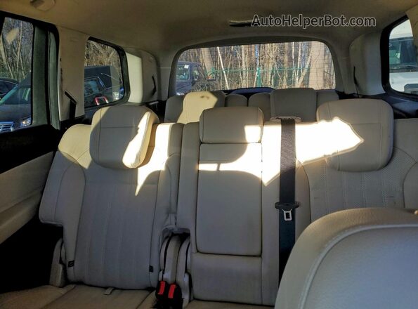 4JGDF6EEXKB228503 2019 MERCEDES-BENZ GLS Black Rear seats view