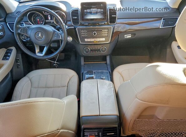 4JGDF6EEXKB228503 2019 MERCEDES-BENZ GLS Black Dashboard view