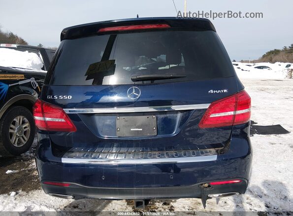 4JGDF7DE1HA881064 2017 MERCEDES-BENZ GLS 550 Синий 