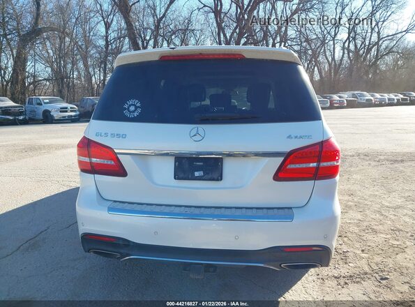 4JGDF7DE4HA755166 2017 MERCEDES-BENZ GLS 550 White 