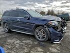 2018 Mercedes-benz Gls 550 4matic Синий vin: 4JGDF7DE6JB054810