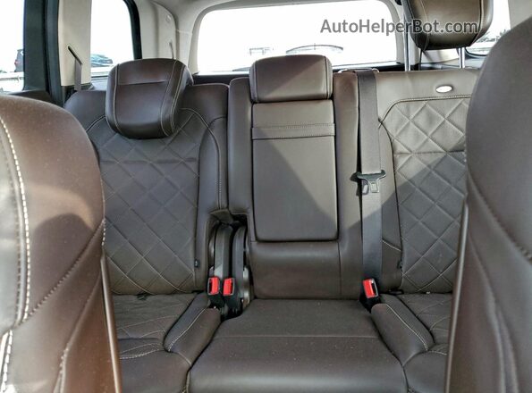 4JGDF7DE6JB054810 2018 MERCEDES-BENZ GLS Синий Вид задних сидений