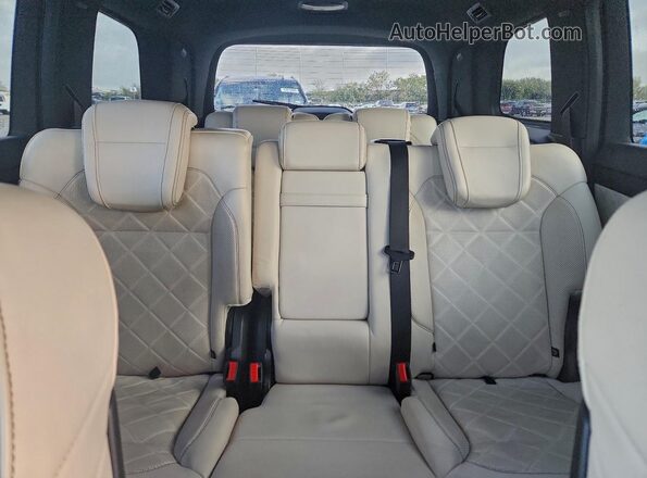 4JGDF7DE6KB188380 2019 MERCEDES-BENZ GLS Белый Вид задних сидений