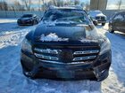 2017 Mercedes-benz Gls 550 4matic Черный vin: 4JGDF7DE9HA753350