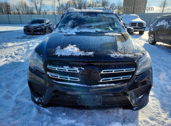 4JGDF7DE9HA753350 2017 MERCEDES-BENZ GLS Черный Вид спереди