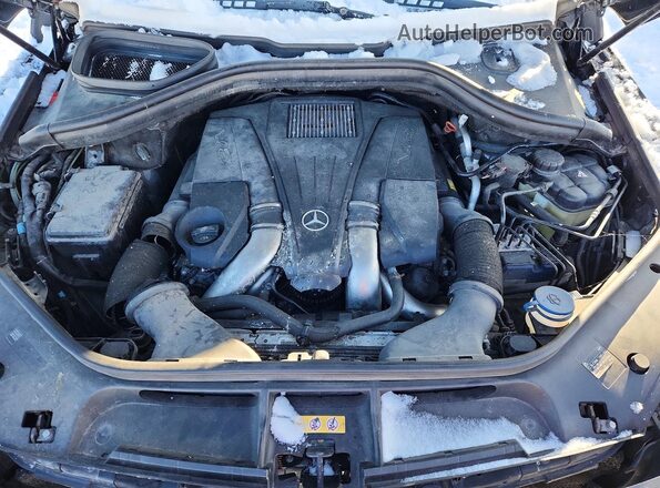 4JGDF7DE9HA753350 2017 MERCEDES-BENZ GLS Черный Вид подкапотного пространства