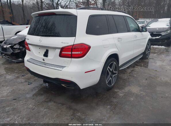 4JGDF7DEXHA953928 2017 MERCEDES-BENZ GLS 550 Белый Задняя правая четверть