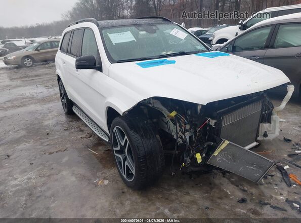 4JGDF7DEXHA953928 2017 MERCEDES-BENZ GLS 550 Белый Передняя правая четверть