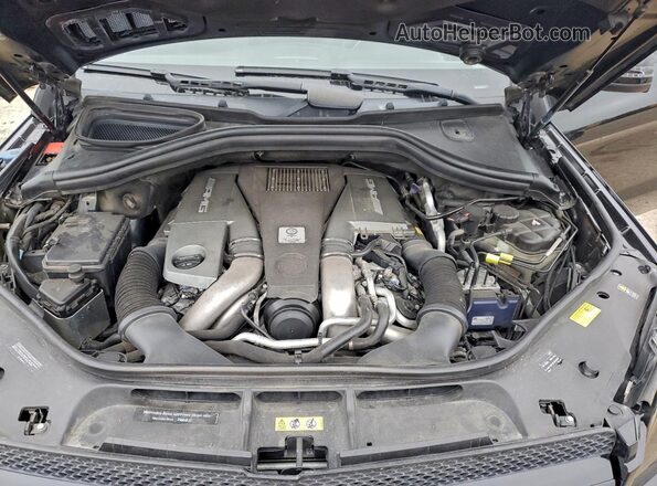 4JGDF7EE9GA687721 2016 MERCEDES-BENZ GL-CLASS Черный Вид подкапотного пространства