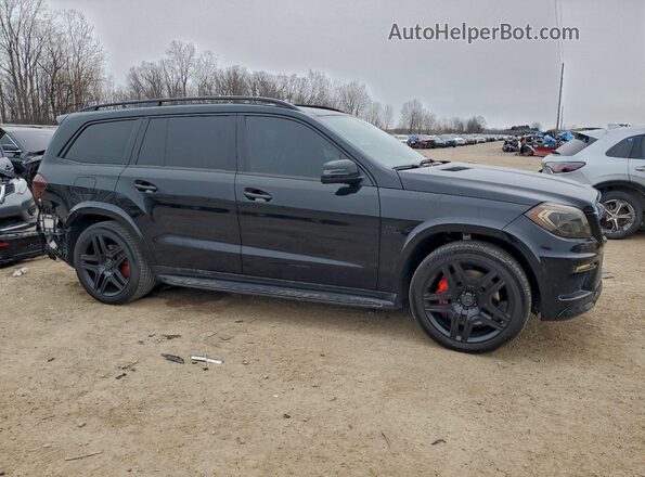 4JGDF7EE9GA687721 2016 MERCEDES-BENZ GL-CLASS Черный Передняя правая четверть