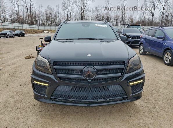 4JGDF7EE9GA687721 2016 MERCEDES-BENZ GL-CLASS Черный Вид спереди