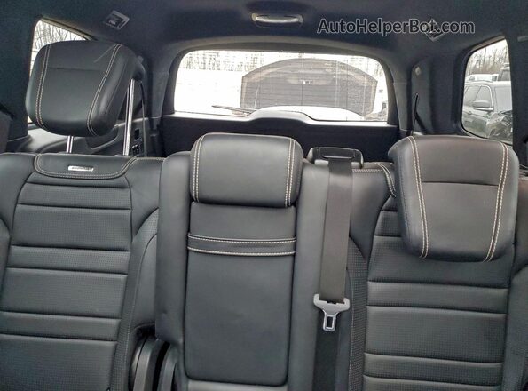 4JGDF7EE9GA687721 2016 MERCEDES-BENZ GL-CLASS Черный Вид задних сидений