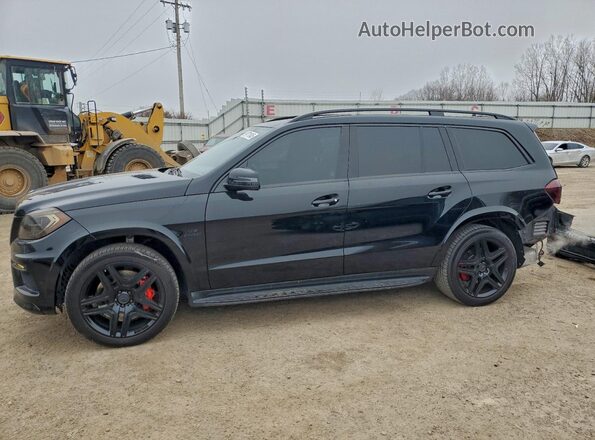 4JGDF7EE9GA687721 2016 MERCEDES-BENZ GL-CLASS Черный Передняя левая четверть