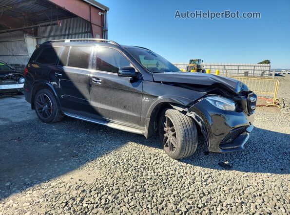 4JGDF7FE2JB020148 2018 MERCEDES-BENZ GLS Black Front right