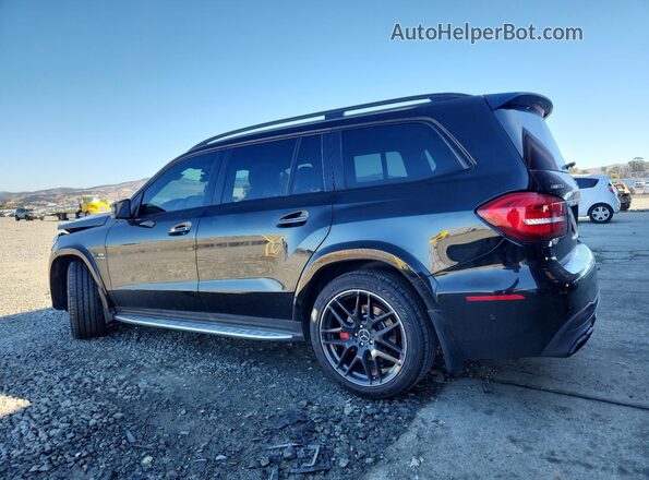 4JGDF7FE2JB020148 2018 MERCEDES-BENZ GLS Black Rear left