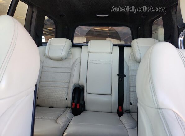 4JGDF7FE2JB020148 2018 MERCEDES-BENZ GLS Black Rear seats view