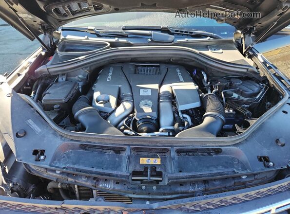 4JGDF7FE2JB020148 2018 MERCEDES-BENZ GLS Black Engine compartment view